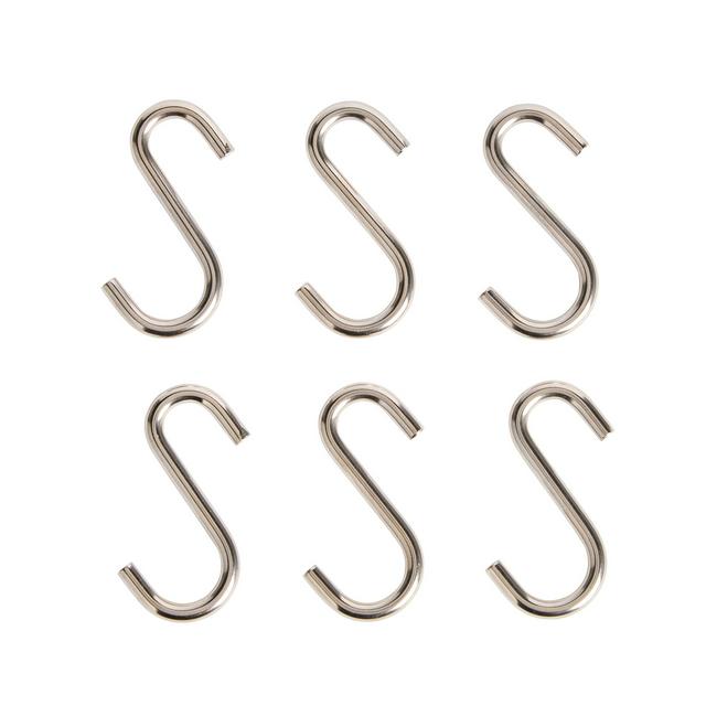 Sainsbury's Home Stainless Steel Hooks