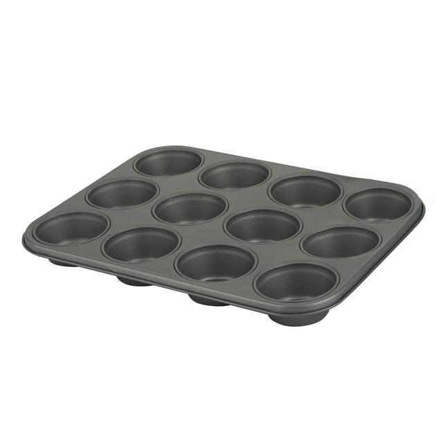 Sainsbury's Home 12 Cup Non Stick Muffin Tray Sainsbury's