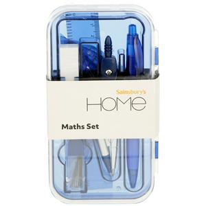 Sainsbury's Home Grey Maths Set