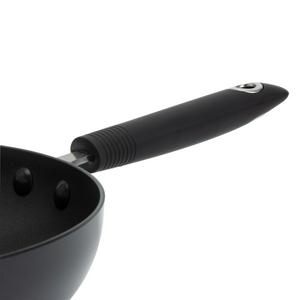 Habitat Aluminium Stirfry Pan - Black - gallery image 3