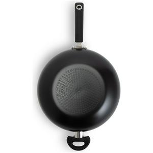 Habitat Aluminium Stirfry Pan - Black - gallery image 4