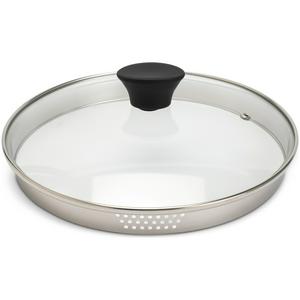 Habitat 24cm Aluminium Stockpot - Black - gallery image 4