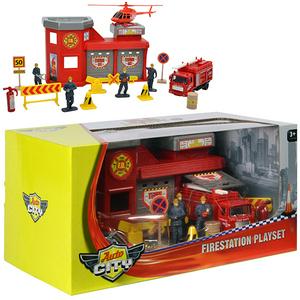 fireman sam deluxe fire station playset sainsburys