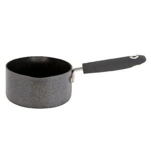 Habitat 14cm Aluminium Milkpan - Black - gallery image 2