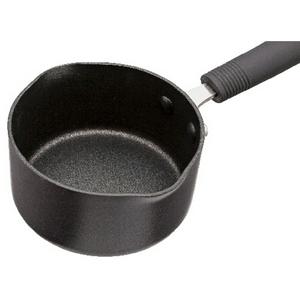 Habitat 14cm Aluminium Milkpan - Black - gallery image 4