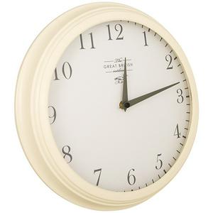 Sainsbury S Home Woodland Walk Cream Wall Clock Sainsbury S