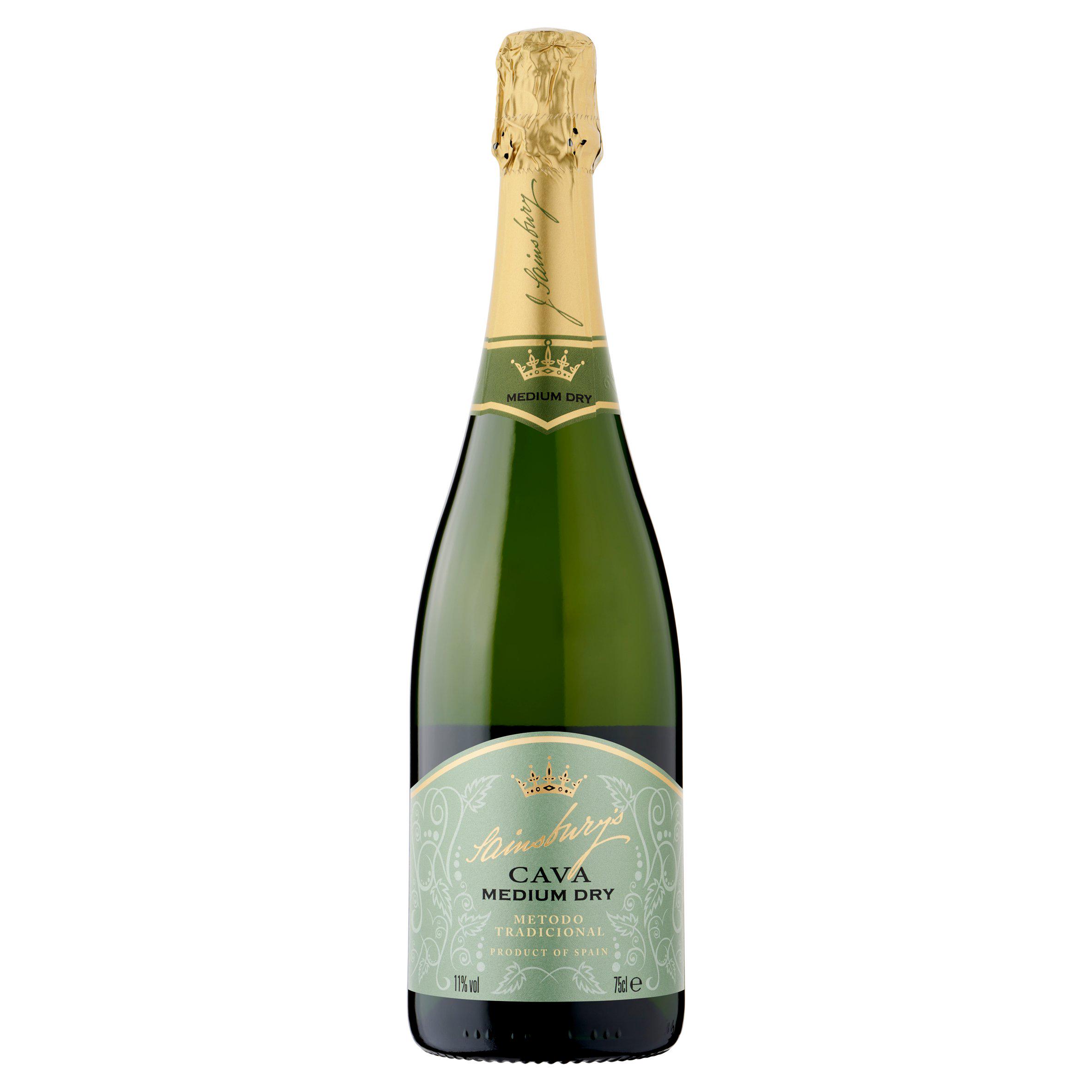Sainsbury's Cava Medium Dry Sparkling Wine 75cl
