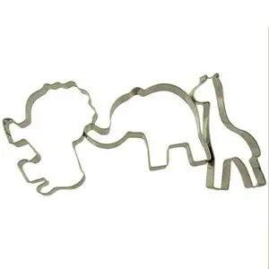 Sainsburys Home 3 Piece Zoo Animals Cookie Cutters