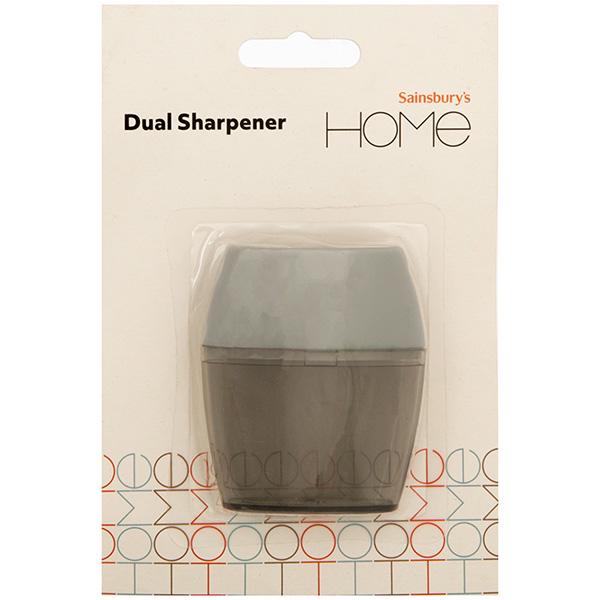 Sainsbury's Home Dual Sharpener With Container - gallery image 1