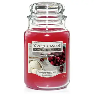 Yankee Home Inspiration Large Jar Candle - Cherry Vanilla