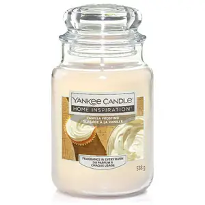 Yankee Home Inspiration Large Jar Candle - Vanilla Frosting 