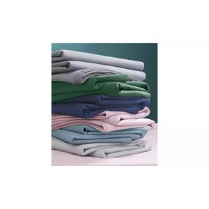 Habitat Cotton Rich 180TC Plain Fitted Sheet - Blush - gallery image 4