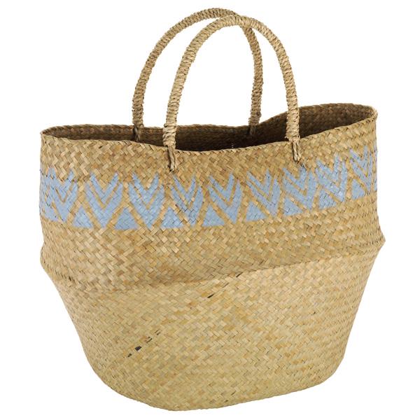 Sainsbury's Home Bohemian Traveller Bohemian Woven Basket  - gallery image 1