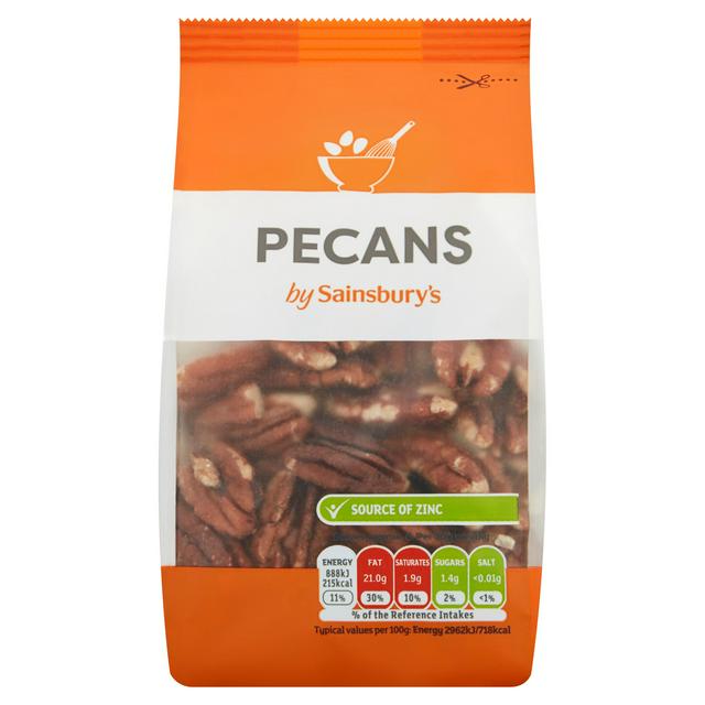 Sainsburys Sainsbury's Pecan Nuts 200g