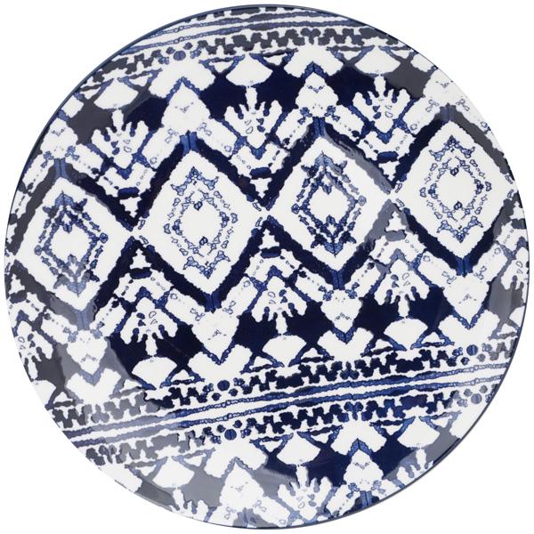 Sainsbury's Home Shibori Blue Platter - gallery image 1