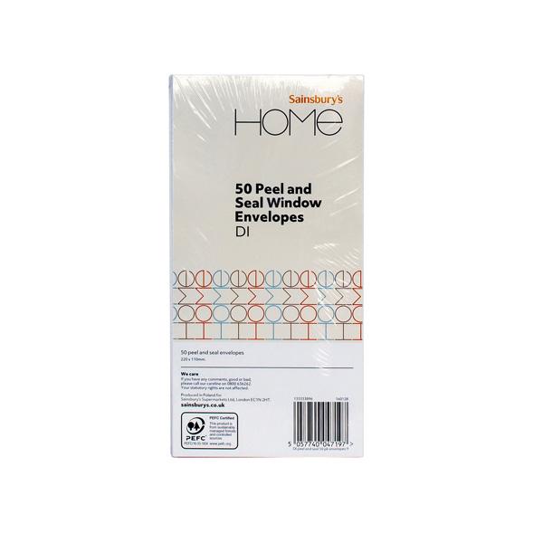 Sainsbury's Home Window Peel & Seal White 50pk - gallery image 1