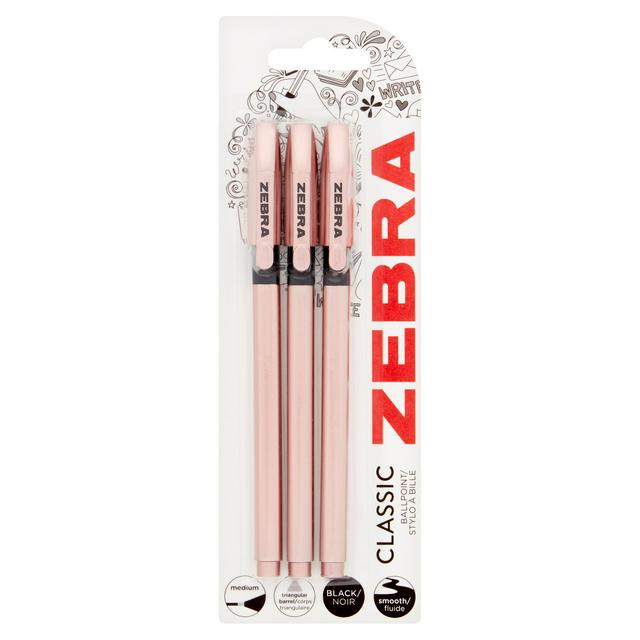 Zebra Rose Gold 3pk - gallery image 1