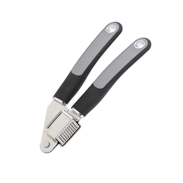 Habitat Soft Grip Stainless Steel Garlic Press - gallery image 1