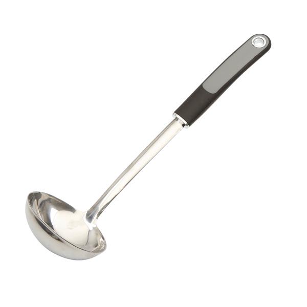 Habitat Soft Grip Stainless Steel Ladle - gallery image 1