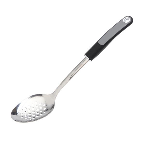 Habitat Soft Grip Slotted Spoon - gallery image 1