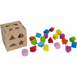 Chad Valley PlaySmart Wooden Shape Sorter - gallery image 4