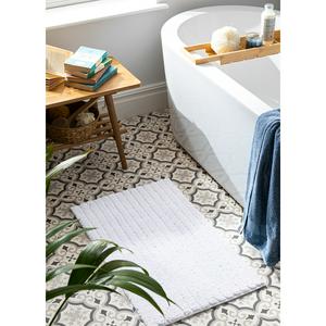 Sainsbury's Home Supersoft Quick Dry Bath Mat White - gallery image 4