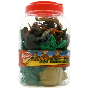 Chad Valley Dino Land Bucket Of Dinosaurs  50Pc