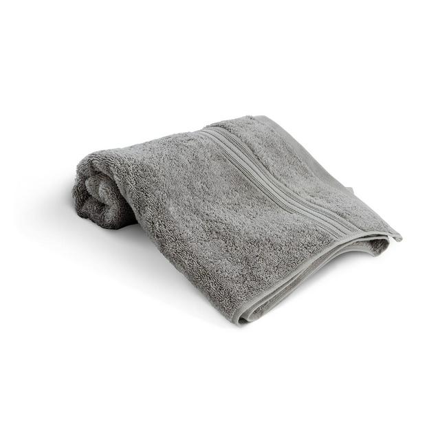 Sainsbury's grey and mustard towels sale