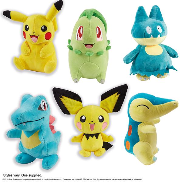 Pokemon 8" Soft Toy Assortment - gallery image 1