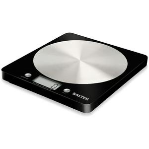 Salter Electronic Scale with Steel Platform - Black - gallery image 3
