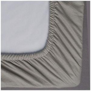 Habitat Soft and Cosy Brushed Cotton Fitted Sheet - Dove Grey - gallery image 2