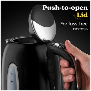 Russell Hobbs Worcester Black Stainless Steel Kettle 25511 - gallery image 4