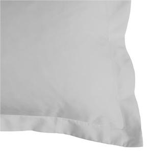 Sainsbury's Home Cotton Rich Oxford Pillowcase Pair Dove Grey - gallery image 4