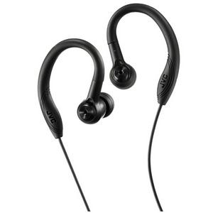 JVC Ha Ec10 Sports Hook Headphones Black