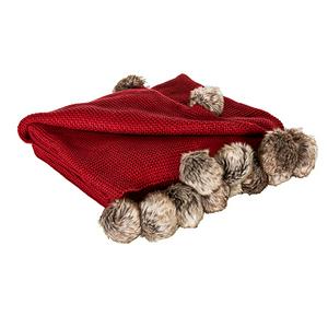 pom pom throw sainsbury's