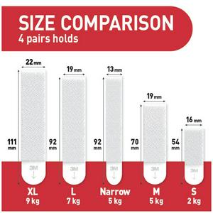 Command Pack of 12 Small Picture Hanging Strips Value Pack - gallery image 2