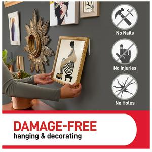 Command Pack of 12 Small Picture Hanging Strips Value Pack - gallery image 4