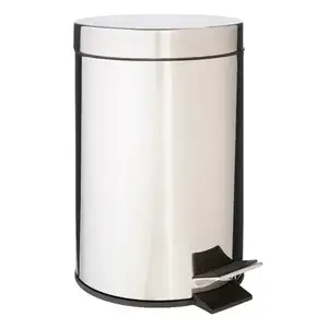 Habitat Stainless Steel Slow Close Bin 3L 