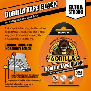 Gorilla Tape -  Black - gallery image 3