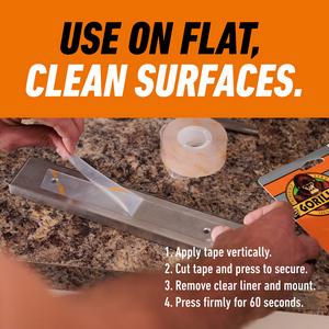 Gorilla Heavy Duty Mounting Tape - Clear - gallery image 2