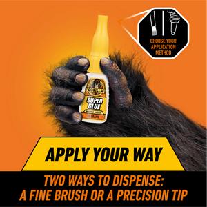 Gorilla Superglue Brush & Nozzle - 12gm - gallery image 2