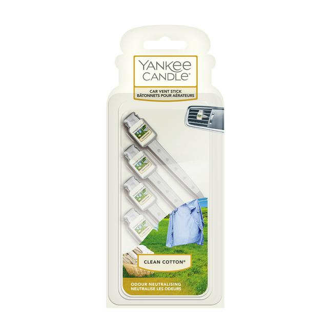 Yankee Candle Vent Sticks Clean Cotton