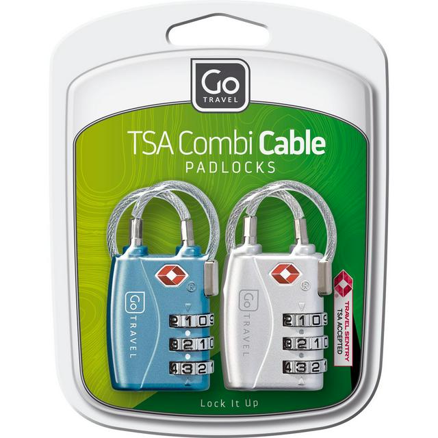 Go Travel Combi Cable TSA Lock One Size