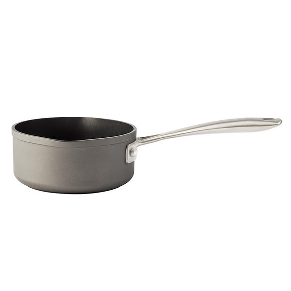 Sainsbury's Home 14cm Hard Anodised Aluminium Milk Pan - gallery image 1