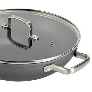 Habitat 30cm Hard Anodised Aluminium Double Handled Wok - gallery image 4