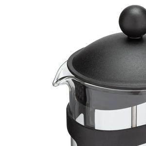 Habitat 8 Cup Plastic Cafetiere - Black - gallery image 4