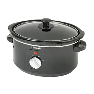 Cookworks 3.5L Slow Cooker - Black