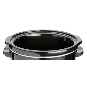 Cookworks Slow Cooker Black 6.5L - gallery image 3