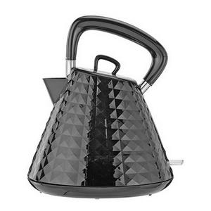 cookworks textured kettle black