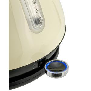 Cookworks Almond Metal Pyramid Kettle - gallery image 3